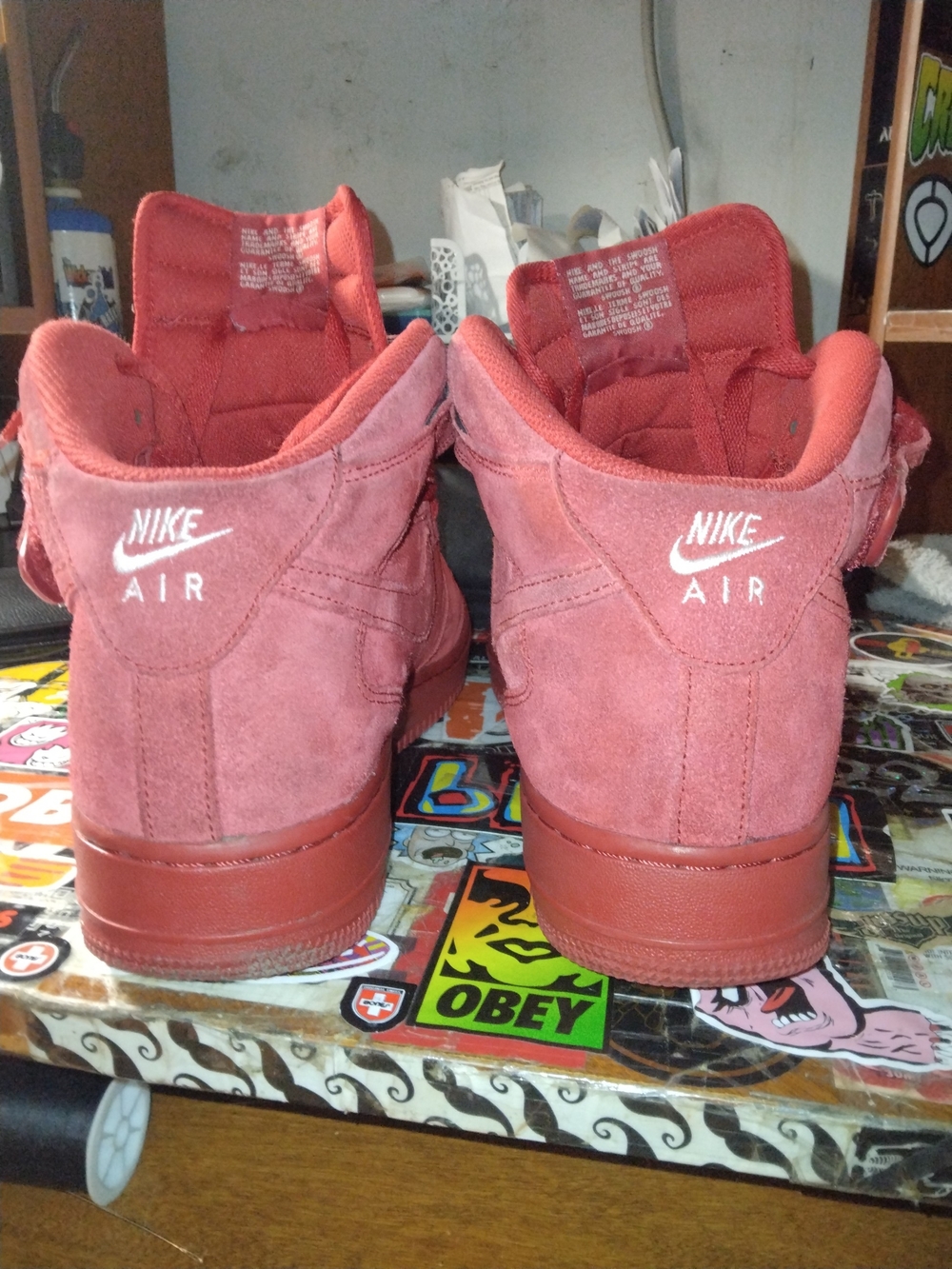 Air Force One Mid Red October - 10.5 - Picture 6 of 9